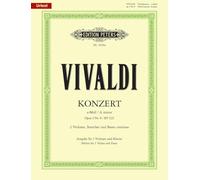 Concert 08 a-minor opus 3 rv522 violon: aus "L'estro armonico" / für 2 Soloviolinen, Streicher und Basso continuo