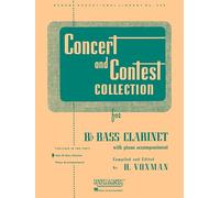 Concert and Contest Collections: For Bb Bass Clarinet with Piano Accompaniment