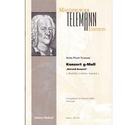 'Concert G-Concert Moll harrach pour flûte à bec, 2 VIOLINEN, VIOLA UND B.C. erstveröffentlichung (Orchestre Matériau)