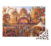 Concert Puzzles 1000Pezzi Riciclabile Materiale Indio Music Festival Senior Puzzles Impossibile Difficile Difficult Stimolante Educativo Game for Uomini 70x50cm/1000pcs
