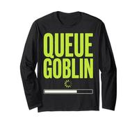 Concert Queue Goblin Ticket Humor Maglia a Manica