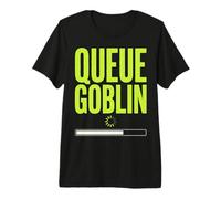 Concert Queue Goblin Ticket Humor Maglietta Premium