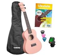 Cascha Concert Uke Linden Set PNK