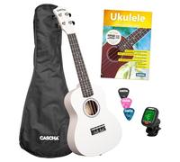 Cascha Concert Uke Linden Set WHT