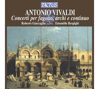 Antonio Vivaldi – Concerti per fagotto, archi e continuo – CD – Tactus