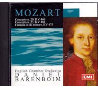 Concerti per piano n. 20 e 23 / Fantasia in do minore KV 475
