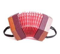 Concertina 30-bottone, Strumento Musicale Educativo For Regalo Principiante Amatoriale, Suono Affascinante E Morbido Regalo Eccellente For Bambini E Amici