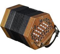 Concertina per fisarmonica professionale a 30 pulsanti con borsa per il trasporto, strumento a tastiera entry level, suono affascinante e più morbido, regalo eccellente per bambini e amici