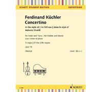 Concertino D major (Sheet Music) Schott Student Edition