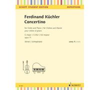 Concertino g-dur op. 11 violon: op. 11. Violine und Klavier.