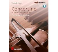 Concertino in D major Opus 12. Violin e Accomp.. Include Parte + Audio-online