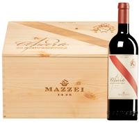 Concerto 40 anni Rosso Toscana IGT 2021 6 bottiglie in cassetta di legno 4,5 l
