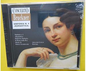 concerto bruckner sinfonia 4 romantica sergiu celibidache raro cd 1990 cds cd's