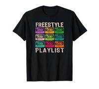 Concerto di cassette retrò della playlist freestyle Maglietta