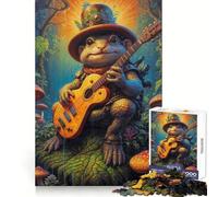 Concerto di folklore steampunk per adolescenti Puzzle da 1000 pezzi Migliora la memoria Gioco rilassante Bordo pulito Articolo dei desideri di Babbo Natale 38x26cm