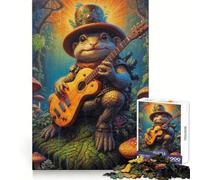 Concerto di folklore steampunk Puzzle da 1000 pezzi per adolescenti Gioco di logica chiaro Passatempo rilassante Taglio perfetto Regalo classico 38x52cm