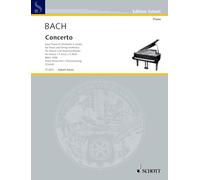 Concerto en fa mineur: BWV 1056. piano and string orchestra. Réduction pour piano.