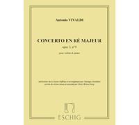 Concerto en Ré Majeur Op.3, N 9 pour violon & piano