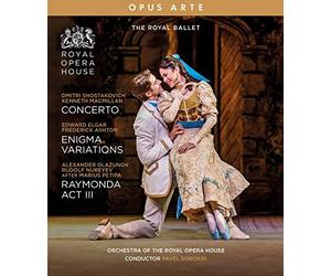 Concerto / Enigma Variations / Raymonda Act III [The Royal Ballet]