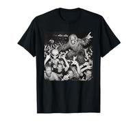 Concerto Folla Surf Bigfoot 90s Grunge Rock N Roll Retro Maglietta