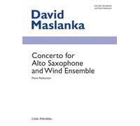 Concerto for alto saxophone and wind ensemble saxophone