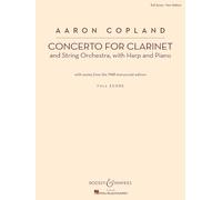 Concerto for Clarinet: And String Orchestra, With Harp and Piano, With Oassias from the 1948 Manuscript Edition, Full Score