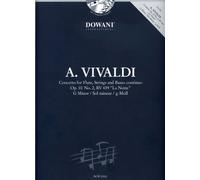 Concerto for Flute, Strings and Basso continuo, für Querflöte und Klavier, m. Audio-CD