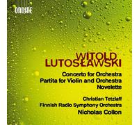 9297395 Audio Cd Witold Lutoslawski - Concerto For Orchestra, Partita For Violin