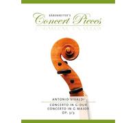 Concerto G-Dur op. 3/3. Klavierauszug, Sammelband, Stimmen. Bärenreiter's Concert Pieces