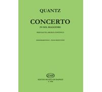 Concerto In Sol Maggiore Per Flauto, Archi E Con. Flöte mit Begleitung.