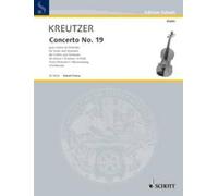 Concerto N°19 Ré mineur: violin and orchestra. Réduction pour piano.