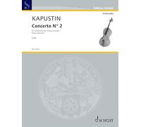Concerto N° 2: for violoncello and string orchestra. op. 103. cello and string orchestra. Réduction pour piano avec partie soliste.