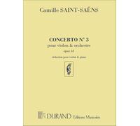 Concerto N 3 Op 61 pour violon & orchestre Réduction pour violon & piano