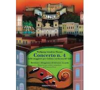 Concerto N. 4 in Re maggiore per violino e orchestra KV218. Spartito - Moz...