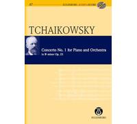 Concerto No. 1 For Piano And Orchestra in Bb Minor / b-Moll Op. 23: op. 23. CW 53. Klavier und Orchester. Studienpartitur.