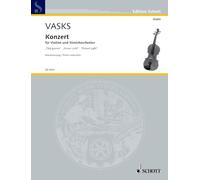 Concerto no. 1: "Tala gaisma" / "Fernes Licht" / "Distant Light". violin and string orchestra. Réduction pour piano avec partie soliste.