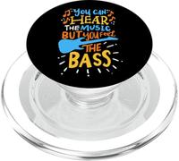Concerto per chitarra Puoi ascoltare la musica ma senti il basso PopSockets PopGrip per MagSafe