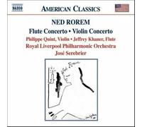 Rorem Ned - Concerto Per Violino, Concerto Per Flauto, Pilgrims... (Audio Cd)