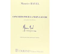Concerto pour la main gauche pour piano & orchestre Réduction pour deux pianos