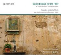 Concerto Romano Sacred Music for the Poor at Santa Maria in Vallicella, Rom (CD)