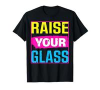 Concerto Rosa Raise Your Glass Maglietta