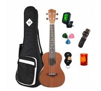 Concerto Saxophone Tenore 23" Sapele Ukulele Aquila Corde Pacchetto Opzionale Accordatore(2)