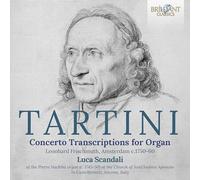 Giuseppe Tartin Tartini: Concerto Transcriptions for O (CD) (PRESALE 14/03/2025)