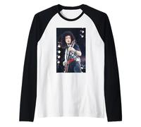 Concerto Tributo alla Regina Brian May Freddie Mercury 1992 Maglia con Maniche Raglan