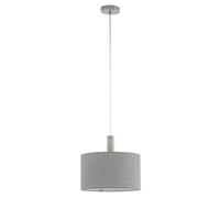 CONCESSA 2 NICHEL OPACO/GRIGIO ATTACCO SOSPESO 1X E27/60W 97671