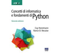 Concetti di informatica e fondamenti di Python [Paperback] [Jun 17, 2019] Horstm