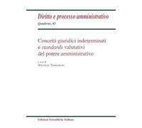 Concetti giuridici indeterminati e standards valutativi del potere amministrativo