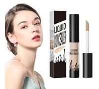 Concettore di imperfezioni, correttore facciale | Concettore illuminante idratante - Booster di carnagione di lunga durata, Fondazione liquida per le donne