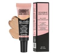Concettore per il trucco per il viso, sotto occhio correttore | Concorrente di bellezza 12g impermeabile - Fondazione liquida naturale duratura a lungo termine, trucco per la correzione del colore per