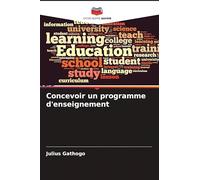 Concevoir un programme d'enseignement